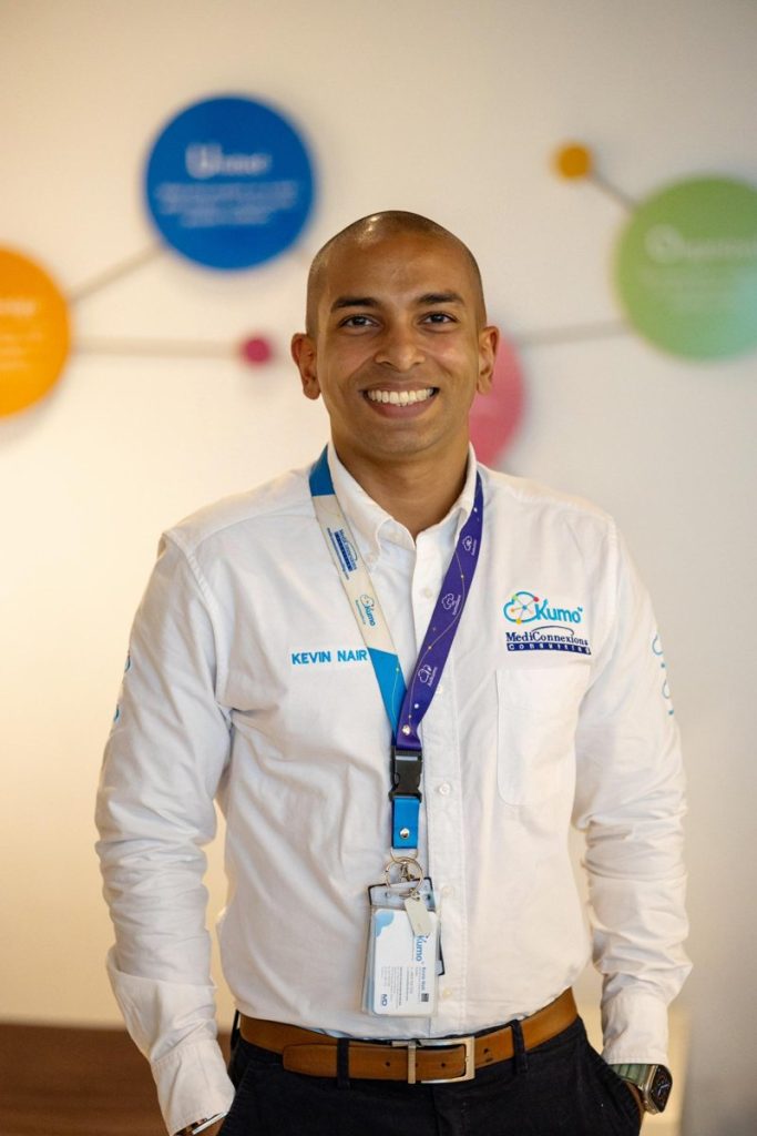 Kevin Nair, Founder and CEO of Kumo